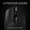 Logitech - G Pro (Hero) Wired Optical Gaming Mouse with LIGHTSYNC RGB Lighting - Black