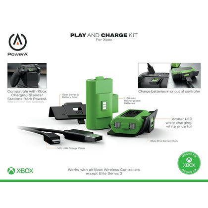 PowerA Play & Charge Kit for Xbox Series X|S