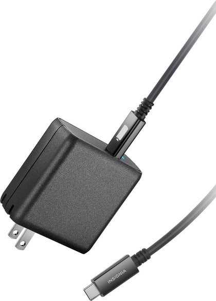 Insignia - 65W USB-C Wall Charger - Black