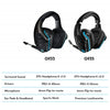 Logitech - G935 Wireless Gaming Headset for PC - Black/Blue