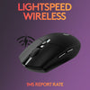 Logitech - G305 LIGHTSPEED Wireless Optical 6 Programmable Button Gaming Mouse with 12,000 DPI HERO Sensor - Black