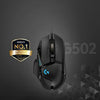 Logitech - G502 HERO Wired Optical Gaming Mouse with RGB Lighting - Black